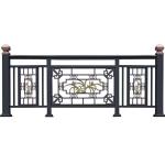 Durable Anti Rust Tubular Steel Fence 1.5mm Horizon Pipe Thickness