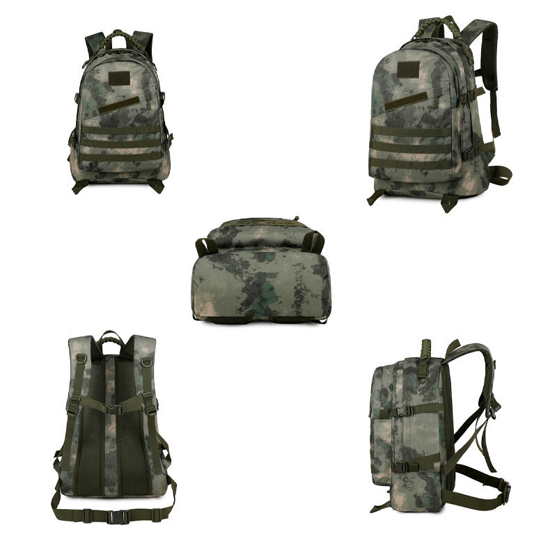 OEM Logo Unisex Tactical Hiking Backpacks 45L Gym Bag Rucksack Multifunctional