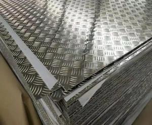 Wholesale ISO9001 Patterned Aluminium Sheet Aluminium Checkered Plate 3003 5052 from china suppliers