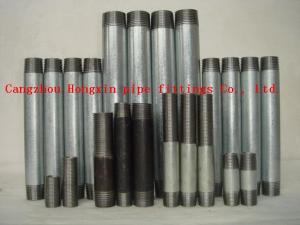 Wholesale Galvanized steel pipe nipples , steel nipples &amp;sockets. from china suppliers