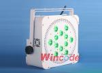 Small Battery Powered Led Lights 12×10W 4 In 1 , Led Mini Party Light AC110V -