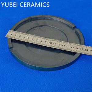 Wholesale 92HRA-94HRA Silicon Carbide Disk , Black Silicon Carbide Ceramic Plate from china suppliers