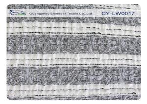 Wholesale Dramatic Charming Stretch Lace Fabric For Shirt Bag , Polyester Spandex Fabric CY-LW0017 from china suppliers