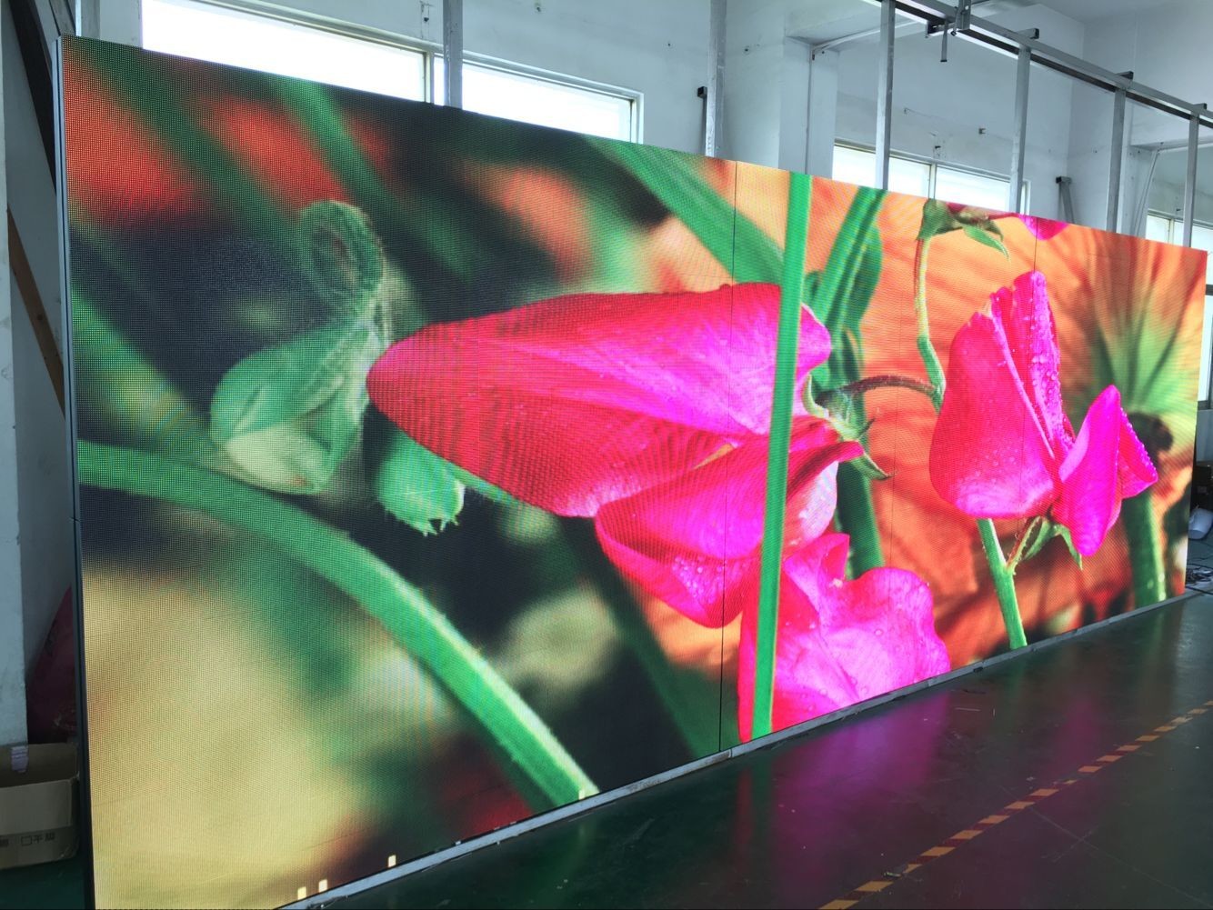 Indoor HD P3.9 LED Screen Stage Backdrop Noiseless 3840Hz Refresh Rate，500x500mm cabinet，1920hz rate，Nova control system