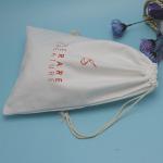 Lightweight Organic Cotton Storage Bag For Handbag Screen Printing Logo