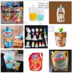 Automatic Magnetic Stand Up Spout Pump Water Oil Yogurt Pouch Filling Packing