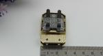 Wholesale zinc alloy hardware accessories shiny gold metal purse turn lock for