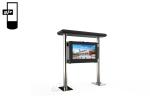Floor Standing 65 Inch Outdoor Digital Signage For Bus Stop