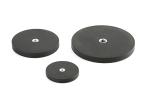 22 43 66 88 Flat Screw Rubber Coated Neodymium Pot Magnet For Taxi Roof light