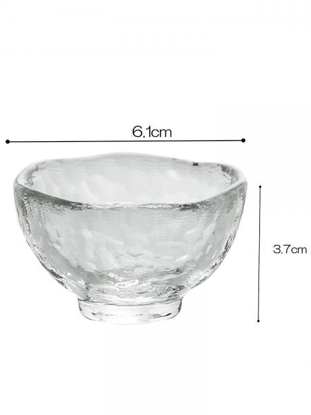Hand blown crystal personalized decanter customised small Multifunction Japanese style wine glasses
