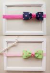 Baby Girl Elastic Hair Bands Damage / Snag Free Beautiful For Birthday Party