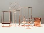 Steel Metal Crafts Shop Window Displays Accessories OEM / ODM Acceptable