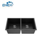 Granite Composite Kitchen Double Bowl Under Mount Granite Kitchen Sink For House