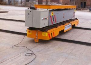 Wholesale Gearmotor Driven Hydraulic Lifting Transfer Cart With Dumping Platform from china suppliers