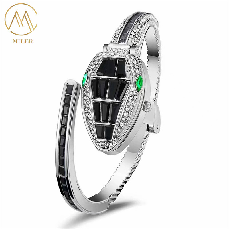Modern Quartz Wristwatch Women′s Watch with Diamond Clamshell