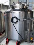 Mirror Polishing Softgel Medicine Storage Tanks 50-600L Cylindrical Shape