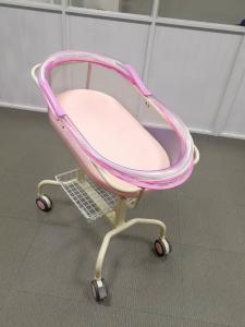 Wholesale Approved Pediatric Hospital Baby Crib With Basket , Mattress ＆ Sleeping Basin from china suppliers