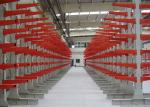 Single Side Long Span Shelving Steel Cantilever Rack Max Load 1500kgs Per Arm