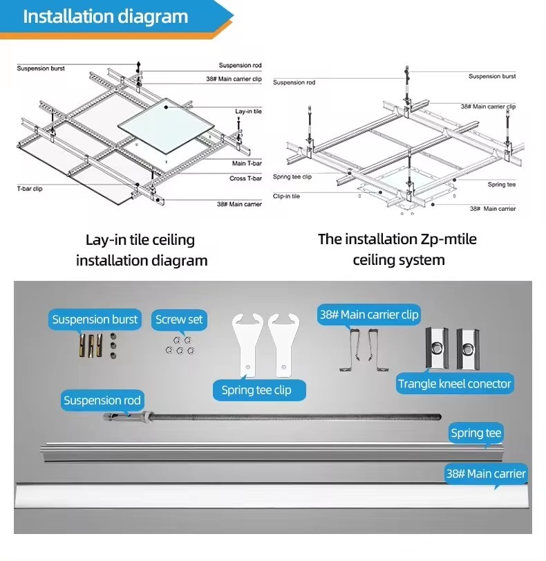 Metal False Ceiling Material Square Ceiling Tiles Modern Fireproof Perforated 60 X 60 Aluminum Ceiling Tiles
