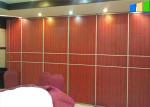 Sound Proof Office Meeting Room Panels 65mm Thickness Wooden Material Sliding