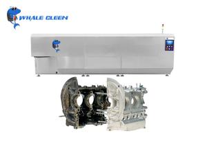 Wholesale SUS304/SUS316 2400W Industrial Ultrasonic Cleaning Machine 175L Through Type with Metal Belt from china suppliers