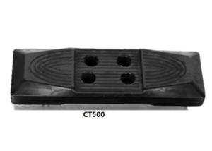 Wholesale Black Color Excavator Rubber Pads Noise Reduction For Hitachi EX120 from china suppliers