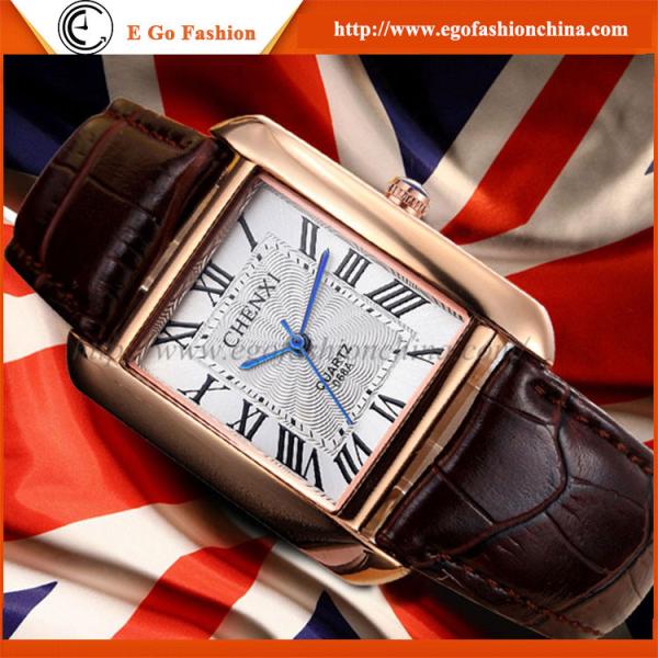 068A Rose Gold Roman Watches Women Stainless Steel Back Watch Ladies Luxury