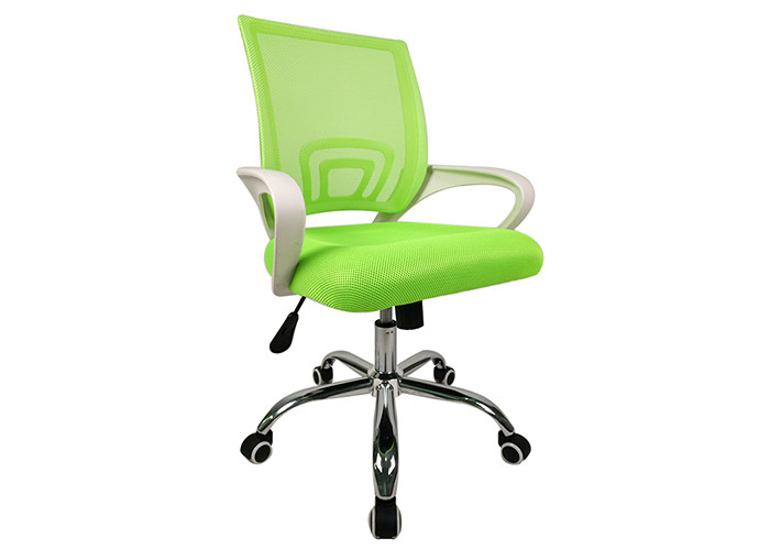 Brown PU Leather Headrest Armrest Office Chair