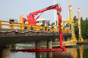 Wholesale 4 Axles Bridge Inspection Truck 8x4 18m Howo Bucket Type from china suppliers
