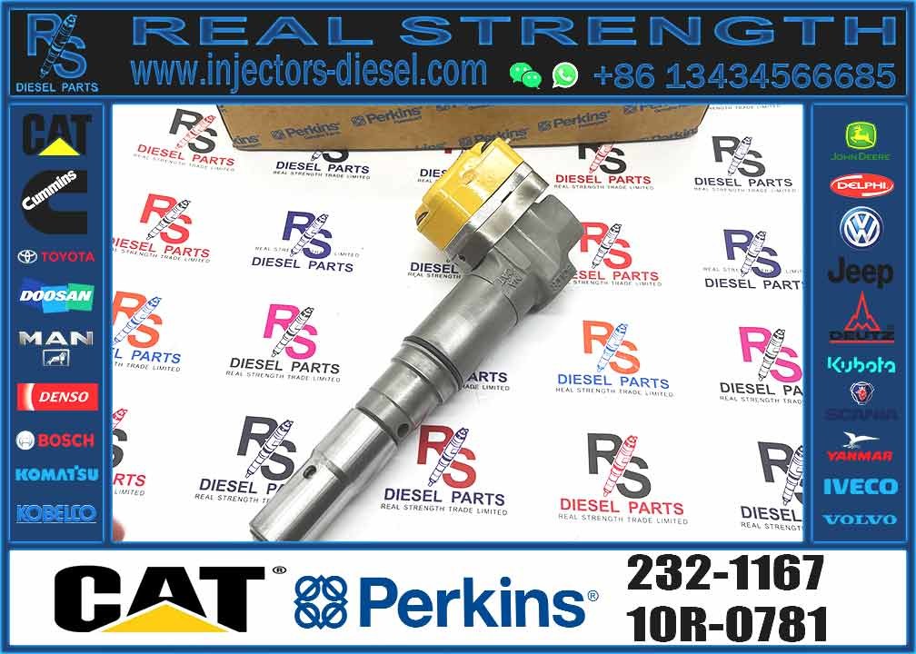 Excavator Parts 3116 Engine Injector232-1168 2321 0R-302 0R-8477 0R-3190 0R-8473 4P-2995 232Fuel Injector For Excavator