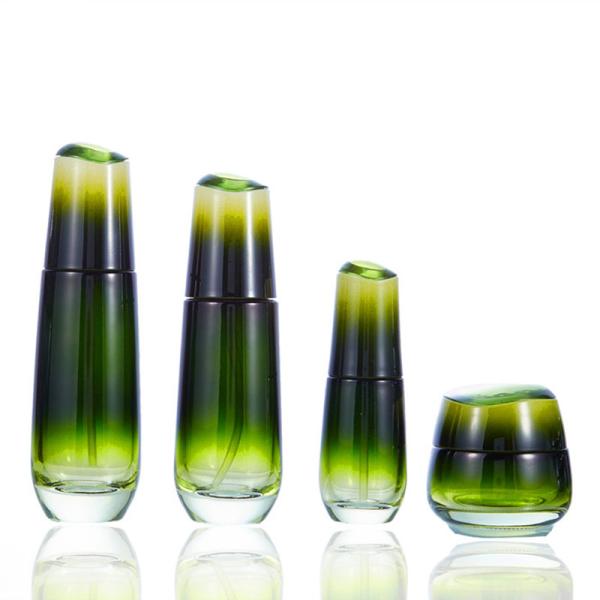 50g 30g Glass Cosmetic Packaging , Cosmetic Glass Jar Lotion Bottles Environment