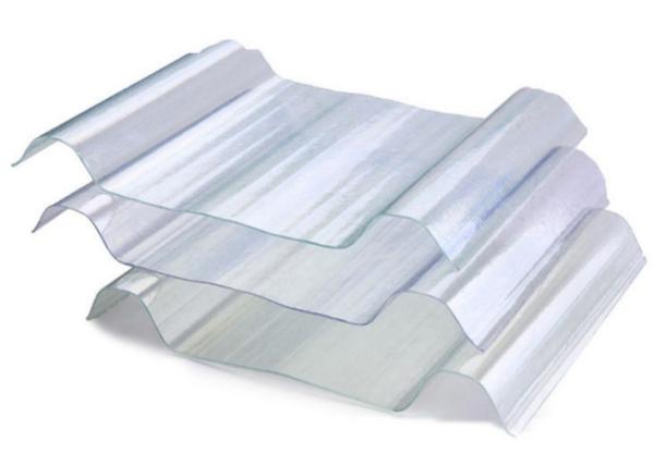 Clear Fiberglass Reinforced Plastic Tile Building Material For Greenhouse Garden