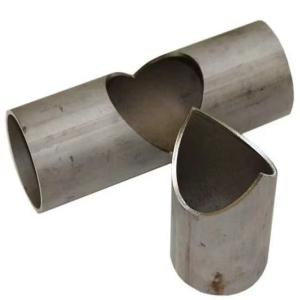 Wholesale 80mm PVD Coating CNC Tube Laser Cutting 2 Round Steel Tubing Sheet Metal from china suppliers