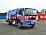 Japan Tech Compression Garbage Truck , 12 - 15 M3 Rubbish Compactor Truck