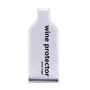 Wholesale Non Toxic PVC Plastic Wine Bottle Bubble Wrap Bag 48×18CM / 44×18CM / Custom Size from china suppliers