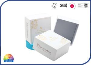 Wholesale Necklace Ring Paper Gift Box Packing Cardboard Thickness Gold Hot Foil Stamping from china suppliers