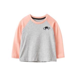 Wholesale Polyester Spring Children'S Clothing Bottoming Top Girls Grey Long Sleeve Shirt from china suppliers