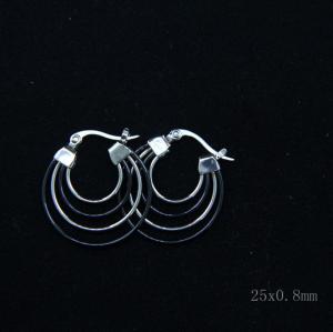 Wholesale Classic 316L Stainless Steel Fashion Jewelry Earrings Hoops Earrings LEH10-2 from china suppliers