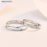 0.7in 0.06oz Sterling Silver Jewelry Rings Mother Trendy Twisted Band Ring