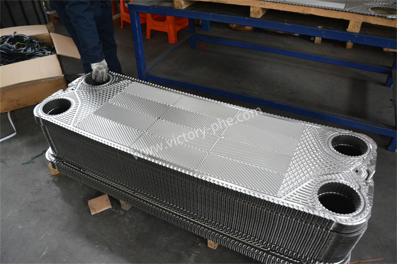 Industrial ALFA Heat Exchanger Plate With Gasket Pure Nickel