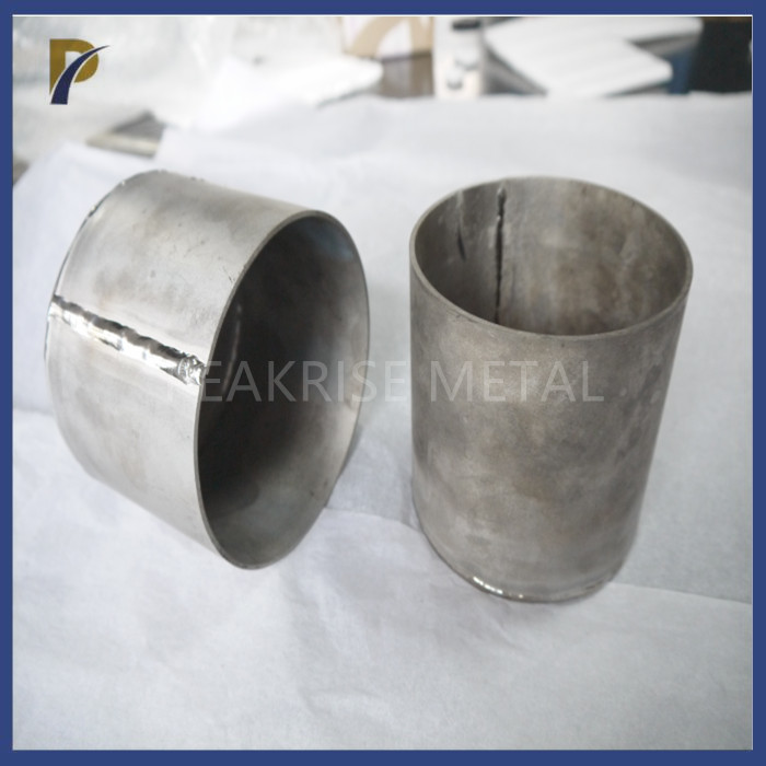 TZM Molybdenum Melting Pot Crucible For Quartz Glass Melting Furnace Mo Metal Crucible Vacuum Glass Furnace