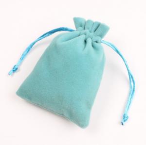 Wholesale Printed Nontoxic Small Velvet Jewelry Pouches Multipurpose Durable from china suppliers