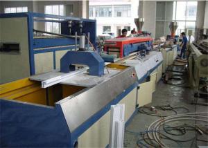 China Double Screw Design Wpc Extrusion Machine / Wood Plastic Composite Production Line on sale