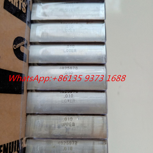 Cummins ISX15 diesel engine Connecting rod bearing 4090016 4925972 4925976 +0.25