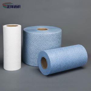 Wholesale Heavy Duty 120gsm Disposable Cleaning Towels Industrial Wipes Jumbo Roll Non Woven Fabrics from china suppliers