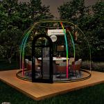 Spherical Homestay Hotel Outdoor Courtyard Terrace Large Tent Sunroom Holiday