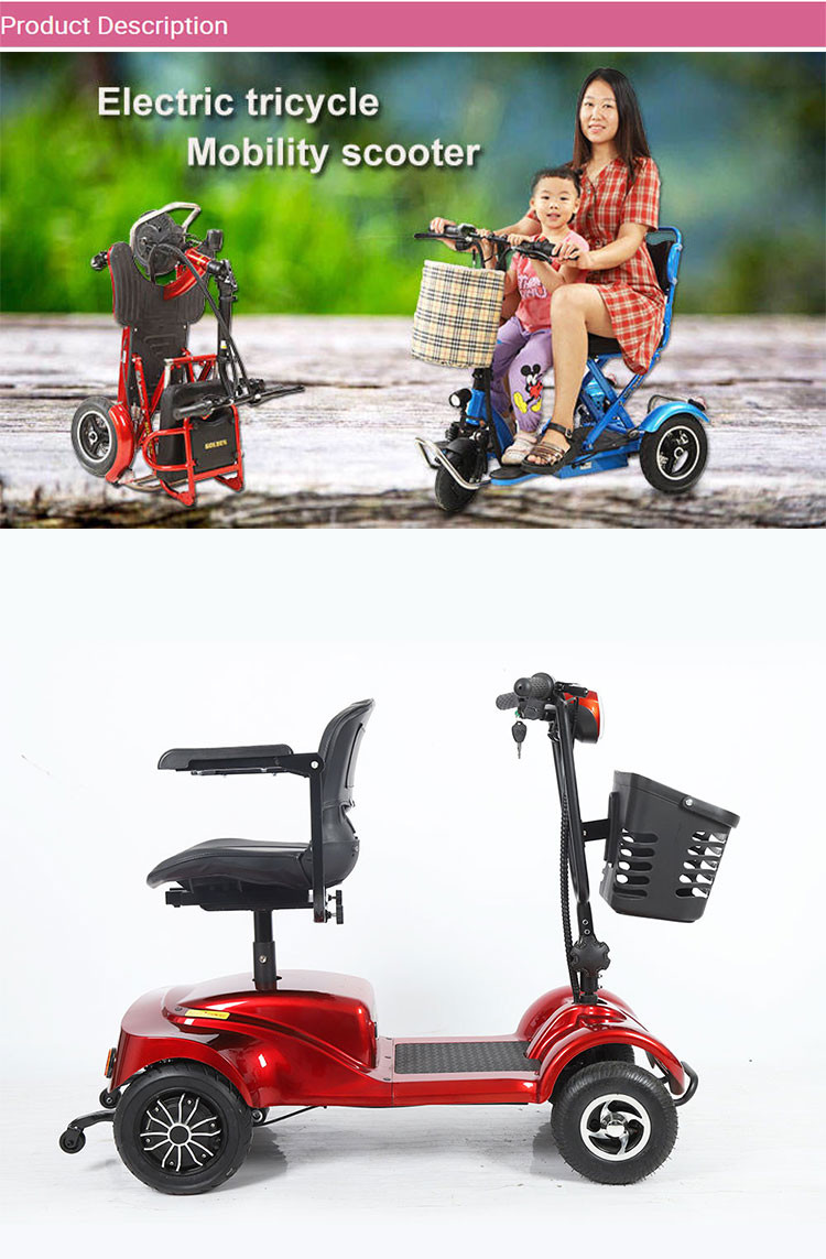 48v Lithium Battery Electric Scooter Motorcycle 400W Customized