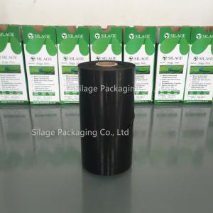 Wholesale Blown Black Color Bale Wrapping Film Black Film 750mm for Ireland/UK from china suppliers