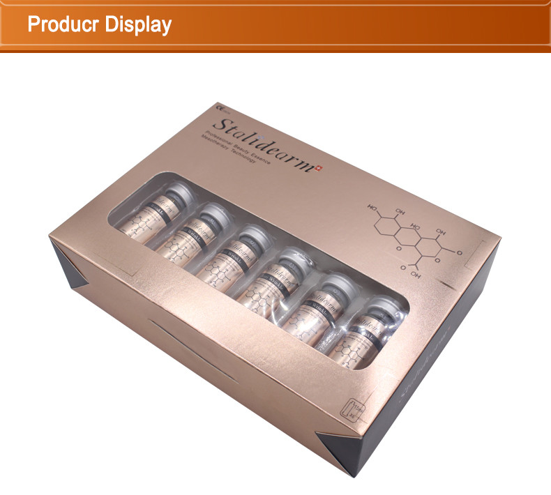 Private Label Organic Skincare Collagen Firm Serum Transparent Anti Wrinkle Essence 6 Bottle/Set good and safe effect