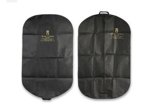 Wholesale 90GSM Dress Garment Bag With 5th Nylon Zipper , Customized Black Garment Bag from china suppliers